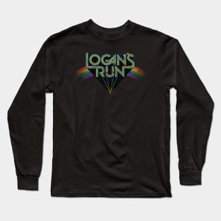 Logan's Run Logo (aged and weathered) Long Sleeve T-Shirt